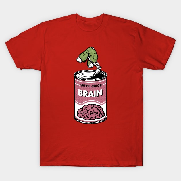 CANNED BRAIN T-Shirt by gotoup